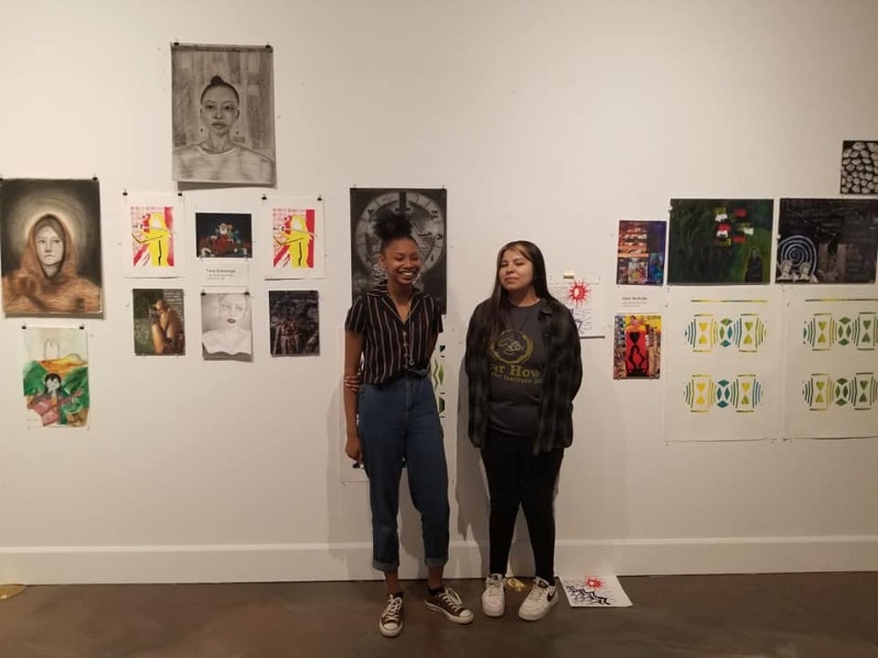 Lower Brule Schools Students Attend Oscar Howe Sumer Art Institute